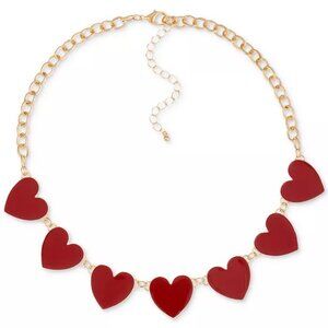 NWT Holiday Lane hearts necklace